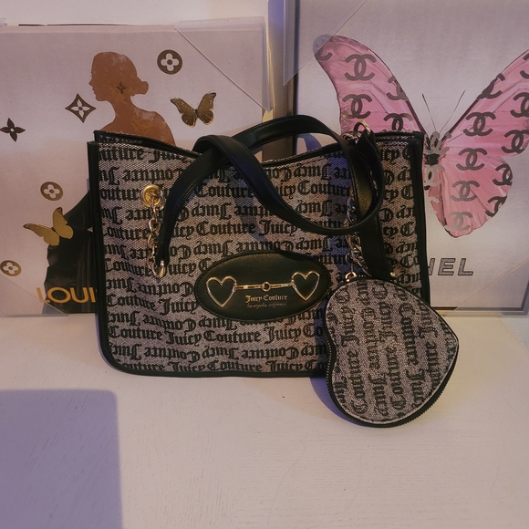 Juicy Couture Handbags - Juicy Couture Black and Gray Women's Bag